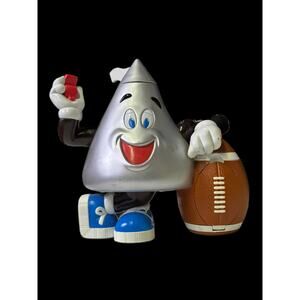1999 Hershey’s Kisses Football Themed Collectible Plastic Candy Dispenser